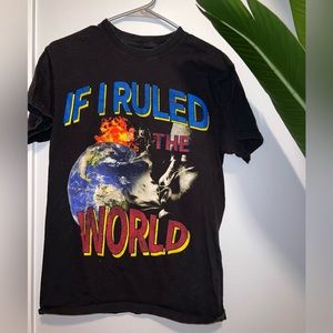 “If I Ruled The World” Nas graphic tee